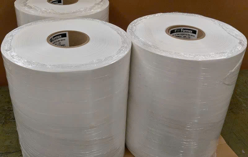 GK-10 Tấm Polypropylene chống cháy Formex™ GK-10 (0.25mm, Tự nhiên/Đen, UL94 VTM-0) - PP FILM