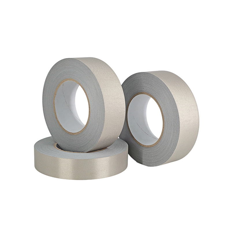 Vải dẫn điện một mặt phủ cứng (0.1mm) Conductive Fabric - Chống nhiễu EMI – RoHS, Halogen Free