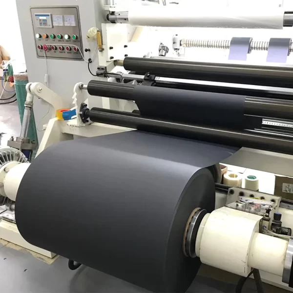 DFR3716A Màng PP Chống Cháy Không Halogen Đen / Trắng , độ dày 0.25 – 1.00 mm,cấp chống cháy: VTM-0 / V-0 (UL94)