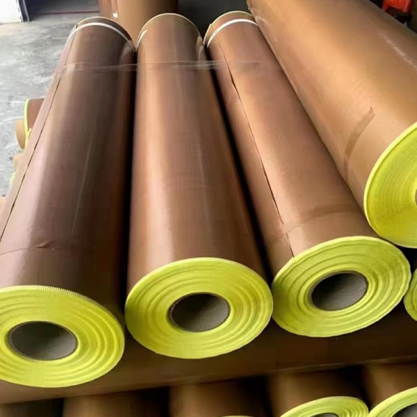 Băng Dính Teflon Màu Vàng (PTFE Tape) chống dính và chịu nhiệt đến 260°C